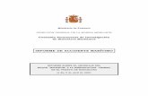 Informe de accidente marítimo - Ministerio de Fomento · 4 Extractos del manual del “Milenium”. SUBSECRETARÍA Comisión Permanente de DIRECCIÓN GENERAL DE LA MARINA MERCANTE