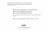 Recomendación y Directrices para el establecimiento de una ...vuce.gub.uy/wp-content/uploads/2013/04/Ventanilla_Unica... · Recomendación y Directrices para el establecimiento de