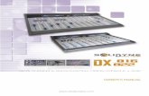 Página 2 Consola para radio DX·816 - solidynepro.com Revision 2018... · (USB-2) el indicador cambiará a “8”; mientras que en el computador aparecerá un segundo dispositvo