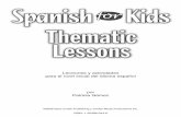 Lecciones y actividades para el nivel inicial del idioma ... · el cual presenta canciones que complementan y refuerzan el contenido aprendido en cada una de estas lecciones. Este