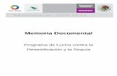 Memoria Documental - gob.mx · Memoria Documental CNF 5 de 47 -42 Programa de Lucha contra la Desertificación y la Sequía Coordinación General de Conservación y Restauración