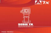 SERIE TX - aconsolutions.netaconsolutions.net/file/repository/serie_TX_ft.pdf · de los materiales y la automatización de procesos de producción. • Las bombas verticales multietapas