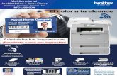 Impresora Copiadora Escáner Fax MFC-L9550CDW El color a tu … · Wi-Fi Protected Setup™ (WPS) & INTERFAZ USB Interfaz USB Directa Formato de archivos Imprime directamente desde