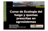 Curso de Ecología del fuego y quemas prescritas en ... · Curso de Ecología del fuego y quemas prescritas en agrosistemas Sitio Argentino de Producción Animal 1 de 33. Ecología