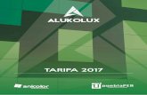 Sistemas de ventanas de aluminio con - alukolux.es · El sistema AXi posibilita la ejecución de 4 versiónes de carpinteria: 1. línea recta; ... de aluminio 6060 para arquitectura