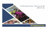 Informe Social - 2016 - credisol.hn · Honduras. Dicho apoyo va representado en su mayoría a las mujeres y niños del país siendo ... juegos tradicionales y pastel. 12 Informe Social