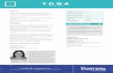 Hoja de curso yogaNi - Centro Cultural San José · Desarrollar diferentes aspectos psicomotores: Postura, respiración, ... divertida y estimulante. Partiendo de las niñas y los