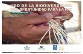 USO DE LA BIODIVERSIDAD - biocomerciosostenible.org · para la producción de alimentos, protegiendo las riquezas naturales y ambientales. Los foros resaltaron igualmente ... para
