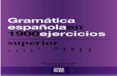 www. zonaele.com Gramática española en 1.900 ejercicios ... · Estas formas verbales equivalen a puede que + pretérito perfecto de subjuntivo, y otras formas verbales (es posible...,