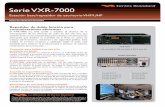 Estación base/repetidor de escritorio VHF/UHFproradio.com.ar/files/VXR7000 - Brochure.pdf · El VXR-7000 no sólo ayuda a ampliar el alcance de la comunicación de los sistemas de