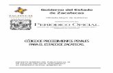 CODIGO DE PROCEDIMIENTOS PENALESdocs.mexico.justia.com.s3.amazonaws.com/estatales/... · 2010-03-31 · III. El de instrucción ... Los escritos a que se refiere la última parte