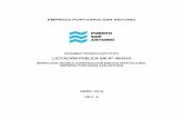 LICITACIÓN PÚBLICA SAI N° 06/2018 - sanantonioport.cc.cl · 2.3.3 Definición del procedimiento de Asesoría ... 2.3.4 Documentación a Generar durante la Inspección Técnica