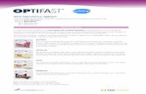 Dieta hipocalórica: Optifast - Yesfarmayesfarma.com/descargas/dieta-optifast-yesfarma.pdf · 1200 kcal/día: 2 sobres al día de Optifast ... DIETA MIXTA (1200 kcal) 2. DIETA MIXTA