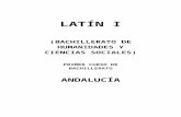 Programación Exedra Latín 1º Bach. Andalucía · Web viewLa combinación, en el libro de texto elegido (Latín 1.º de Bachillerato, de Oxford EDUCACIÓN), de lo visual (ilustraciones