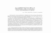 LA ANDALUCIA DE LA PRIMERA DICTADURA. UNA …institucional.us.es/revistas/rasbl/21/art_9.pdf · era ¡líbrenos, Dios!, el sistema ... el motor del desarrollo andaluz tal y corno