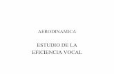 ESTUDIO DE LAESTUDIO DE LA EFICIENCIA …seorl.net/wp-content/uploads/2015/09/Anexo-21-Aerodinámica-e... · AERODINAMICA ESTUDIO DE LAESTUDIO DE LA EFICIENCIA VOCALEFICIENCIA VOCAL