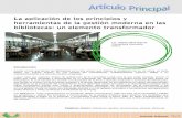 La aplicación de los principios y herramientas de la ...abinia.org/boletin/14-3/Temas-Interes.pdf · herramientas de la gestión moderna en las bibliotecas: un elemento transformador
