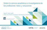 Sobre la carrera académica e investigadora de los ...static.unir.net/eventos/ponencias-escel/Miguel-Angel-Sastre-d9.pdf · Sobre la carrera académica e investigadora de los profesores: