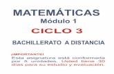 MATEMÁTICAS - aula.capacitacion2000.edu.coaula.capacitacion2000.edu.co/mat/matematicas_c3_modulo1_unidad1.pdf · Matemáticas Ciclo 3 Módulo 1 Capacitación 2000 1 MATEMÁTICAS