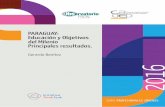 PARAguAy: Educación y Objetivos del Milenio Principales ...redrural.org.py/wp-content/uploads/2016/02/educacion-y-ODM-3feb2.pdf · de Gobierno (Objetivos de Desarrollo del Milenio