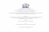 UNIVERSIDAD DE GUAYAQUIL FACULTAD DE CIENCIAS ...repositorio.ug.edu.ec/bitstream/redug/19113/1/Tesis Tania Oleas... · II REPOSITARIO NACIONAL EN CIENCIA Y TECNOLOGÍA FICHA DE REGISTRO