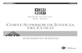 CORTE SUPERIOR DE JUSTICIA DEL CUSCO file2 La República SUPLEMENTO JUDICIAL CUSCO Jueves, 26 de julio del 2018 AVISOS JUDICIALES