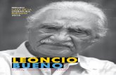 Leoncio Bueno - Casa de la Literatura Peruana · golpe de Manuel A. Odría. Abre el taller de baterías El Túngar. 1952 Es condenado a cinco años en El Frontón por instigar contra