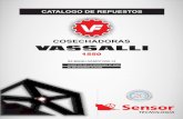 CATALOGO DE REPUESTOS - vassallifabril.com.ar · catalogo de repuestos tecnologia 1550 a partir de la mÁquina nº 4665 nº de equipo: s10104 sz-maqu-vasrv1550-12