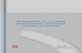 REGLAMENTO DE LA NORMA DE REVISIÓN DEL SISTEMA DE …ccpq.com.mx/Comisiones/MaterialComisionAF2014/6... · hacer evaluación previa ni emitir opinión alguna, ... orientar a los
