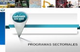 PROGRAMAS SECTORIALES - imef.org.mximef.org.mx/Descargascomites/Microfinanzas/2013/abril2013Micro.pdf · presenta una plena recuperación. Sujetos de apoyo: El Programa está dirigido