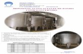 FONDO CONICO INVERTIDO - imporinox.net · Campo de aplicación: fermentación y almacenamiento de vinos o líquidos alimentarios. -. Fácil instalación. -. Depósitos construidos