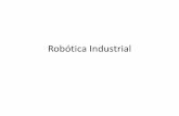 Robótica - Instituto de Matemática e Estatística | IME ...adao/ROBOTICAINDUSTRIAL1.pdf · Fundamentos da tecnologia de robôs • A robótica abrange tecnologia de mecânica, eletrônica