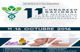 1 11-16 Octubre 2016 - farmacia.viviente.mxfarmacia.viviente.mx/DownLoad.php?id=11_Congreso_2016.pdf · Este evento es académico, de esparcimiento, de capacitación y es para toda