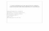 UNIVERSIDAD DE BUENOS AIRES FACULTAD DE FILOSOFIA …letras.filo.uba.ar/sites/letras.filo.uba.ar/files/Literatura... · Los géneros como campos de experimentación: poema, carta,