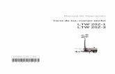 Manual de Operación Torre de luz, cuerpo ancho LTW 20Z-1 ...products.wackerneuson.com/manuals/Operators/0175284es_003.pdf · 0175284es 003 0811 0175 284 E S Manual de Operación
