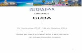 CIRCUITOS CUBA - petrabaxargentina.com · 8 6 Cuba una isla fascinante. 9 6 Colores y aromas de Cuba. 10 4 Mini colores y aromas de Cuba. 11 4 Cuba, mar, naturaleza e historia. ...