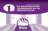 Juan Manuel Ramírez Sáiz La participación ciudadana en la ... · La importancia de la participación ciudadana institucionalizada en la vida democrática 14 Teorías sobre la participación