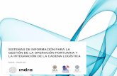 SISTEMAS DE INFORMACIÓN PARA LA …portalcip.org/wp-content/uploads/2017/10/Lidia-Muñoz.pdfSistemas de información para la gestión de la operación portuaria y la integración