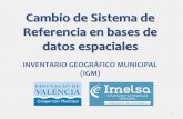 Presentación de PowerPoint - icvficheros.icv.gva.esicvficheros.icv.gva.es/ICV/geova/erva/Utilidades/jornada_ETRS89/5... · En el caso de las Islas Canarias, se adopta el sistema