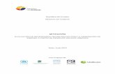 MITIGACIÓN - UNFCCCunfccc.int/ttclear/misc_/StaticFiles/gnwoerk_static/TNR_CRE/e9067c... · República del Ecuador Ministerio del Ambiente MITIGACIÓN EVALUACIÓN DE NECESIDADES