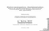 DETERMINANTES AMBIENTALES - CRQ - … Determinantes Ambientales para el Ordenamiento Territorial municipal en el Departamento del Quindío Elaboración OFICINA ASESORA DE PLANEACIÓN