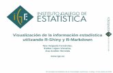 Visualización de la información estadística utilizando R ...jecas.es/ponencias/presentaciones/G/Ponencia_JECAS2018_Noa... · tabla de resultados . XX Jornadas de Estadística de