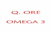 Q. ORE OMEGA 3 - institutobiologico.com · Beneficios de los ácidos grasos omega-3: 1. ... y emitir un informe científico con las ... Estos están constituidos por una molécula