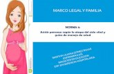 MARCO LEGAL Y FAMILIA - 3enfnocturno.files.wordpress.com · NORMATIVA LEGAL VIGENTE DE FAMILIA ± CONSTITUCIÓN POLÍTICA DE COLOMBIA DE 1991 Ampara a la familia como institución