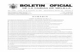 BOLETIN OFICIAL - Ciudad Autónoma de MelillaII).pdf · 60.- Ordenanza Fiscal Reguladora de la Tasa por Distribución de Agua. 61.- Ordenanza Fiscal Reguladora de la Tasa por Prestación