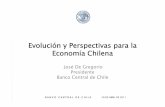 Evolución y Perspectivas para la Economía Chilena · Alimentos sin frutas y verduras frescas (21,3%) Frutas y verduras frescas (2,9%) Resto (64,7%) Total. 13 (*) Subsistema Alto