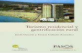 Turismo residencial y gentrificación rural - pasosonline.org · P.O. Box 33.38360 · El Sauzal. Tenerife (España). ... de reposición de la arena costera. Resultado de ello, hoy