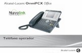 Alcatel-Lucent OmniPCX Office - nuvolink.es · Descubrir su teléfono 4 Telephone Auricular telefónico Toma para la conexión d e unos auriculares, de un equipo de mano s libres