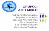 GRUPO2: ATP1 MIRLO - aero.us.esaero.us.es/adesign/Trabajos/Curso_2008_09/Grupo_02.pdf · Afinamiento de las derivadas de estabilidad Desarrollo futuro ...