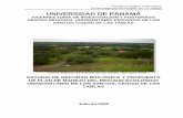 UNIVERSIDAD DE PANAMÁ - azueroearthproject.orgazueroearthproject.org/wp-content/uploads/2012/11/A.B1001... · especies se identificaron 22 que se encuentran en peligro de extinción,